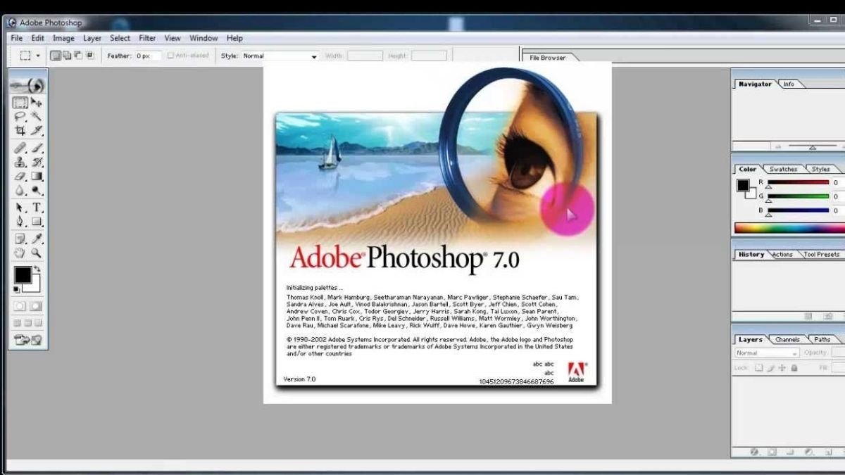 Photoshop 7 free download direct link